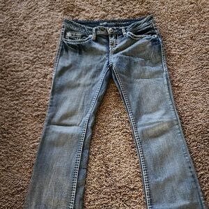 Blue Asphalt Jeans - size 9
